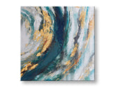 Slikana stenska slika ABSTRAKT 1 del 70x70 cm