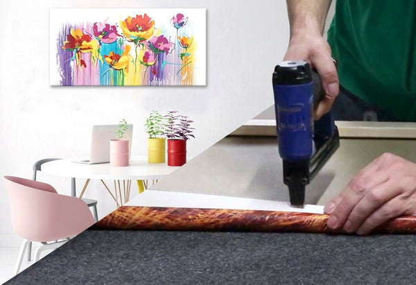 (VIDEO) Tlačené obrazy a ich výroba – obrazy a dekorácie na stenu | Papilora