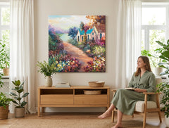 Slikana stenska slika LANDSCAPE 1 del CFALN003 - 70x70 cm