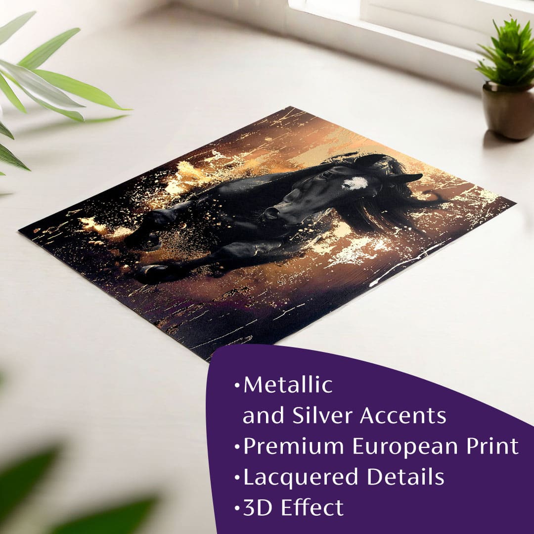 Stenski plakat z EXTRA učinkom - Valkirijina vožnja | različne dimenzije