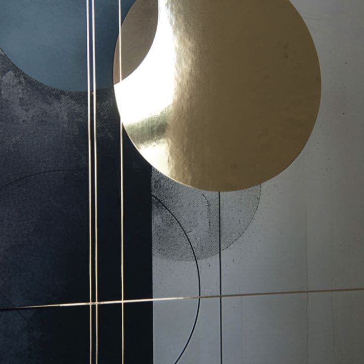 Stenski plakat z EXTRA učinkom - Skandinavske oblike | različne dimenzije