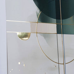 Stenski plakat z EXTRA učinkom - Golden Balance | različne dimenzije