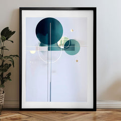 Stenski plakat z EXTRA učinkom - Golden Balance | različne dimenzije