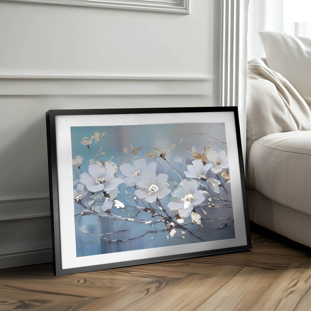 Stenski plakat z učinkom EXTRA - Nordic Bloom