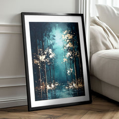 Stenski plakat z EXTRA učinkom - Mystic Trees | različne dimenzije