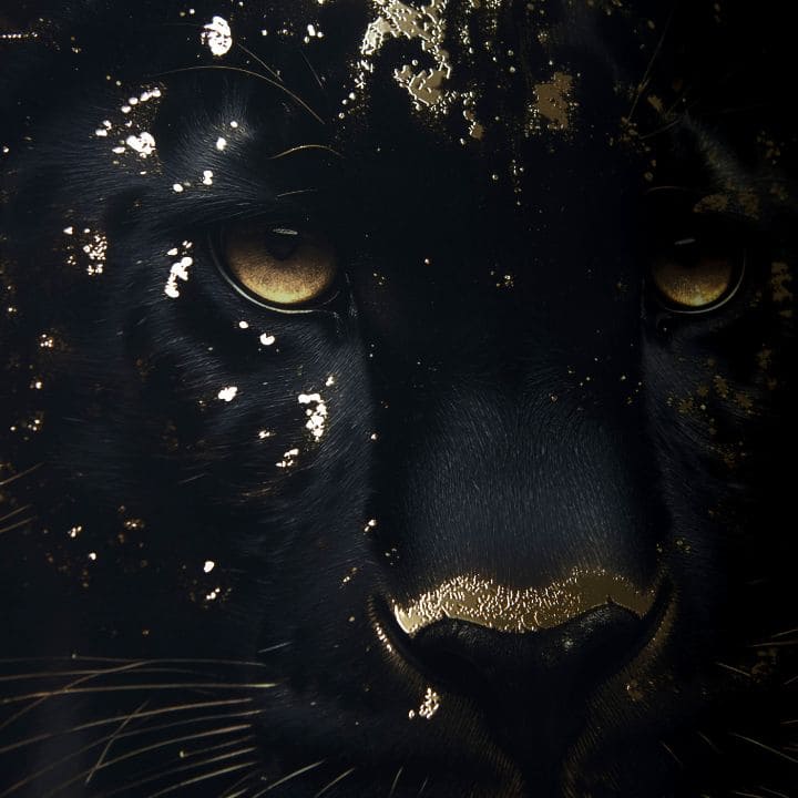 Stenski plakat z EXTRA učinkom - Zlati panter | različne dimenzije