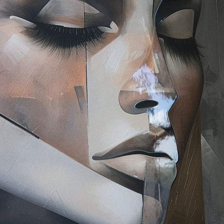 Stenski plakat z učinkom EXTRA - Nordic Muse | različne dimenzije