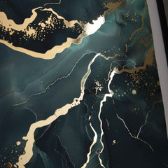 Stenski plakat z učinkom EXTRA - Marmor morja | različne dimenzije