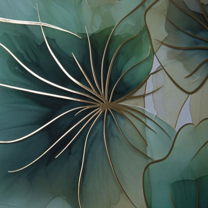 Stenski plakat z EXTRA učinkom - Cvetlična simfonija | različne dimenzije