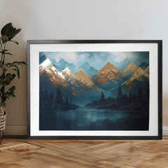 Stenski plakat z EXTRA učinkom - Mountain Majesty | različne dimenzije