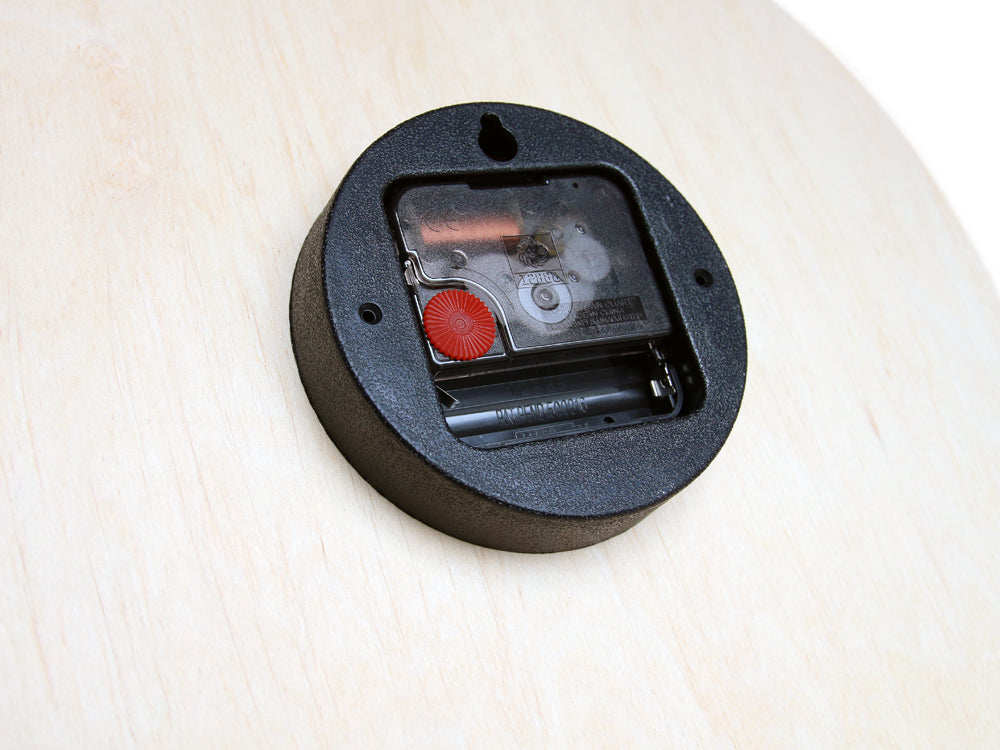 Sodobna stenska ura PIANO Black