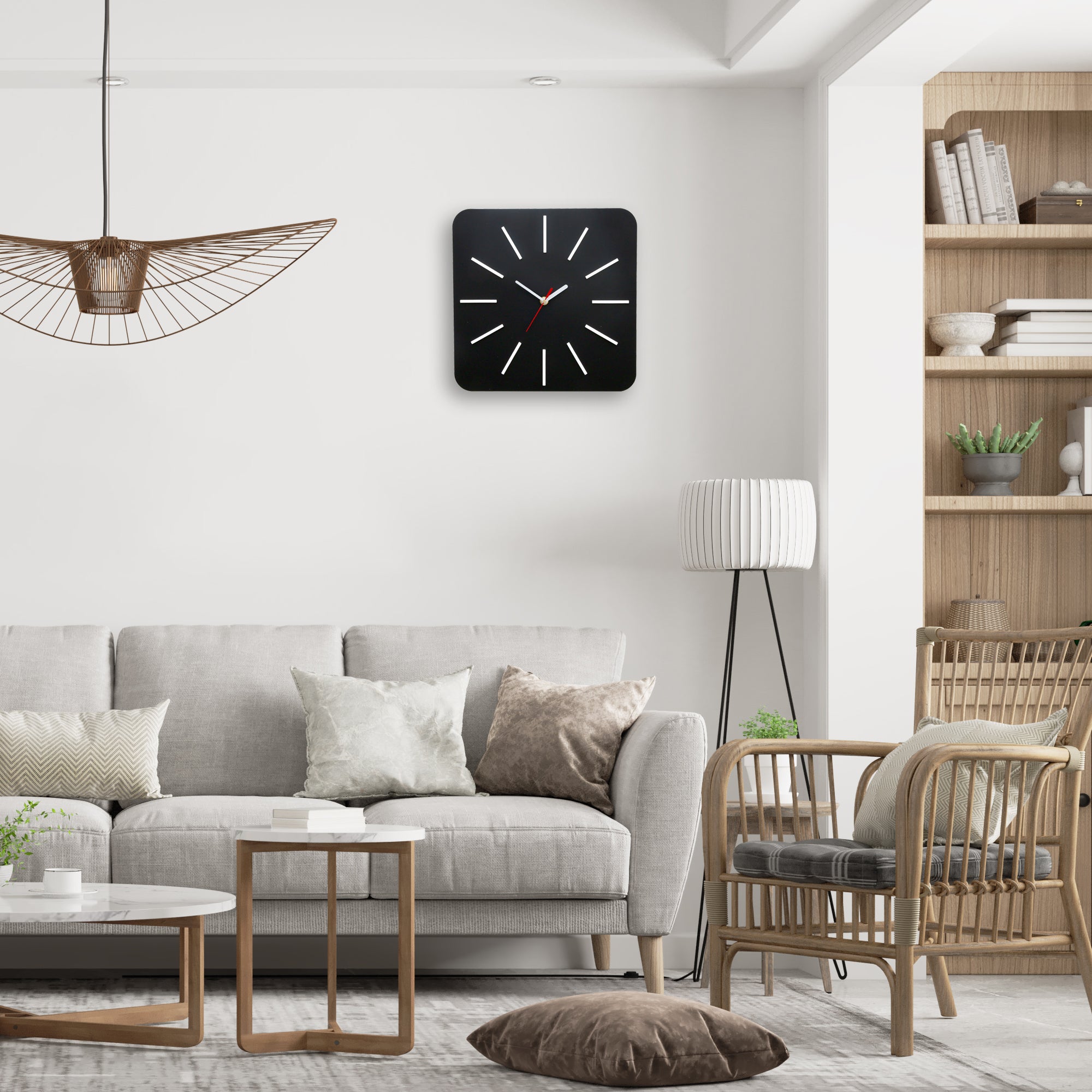 Sodobna stenska ura HYPNOTIC