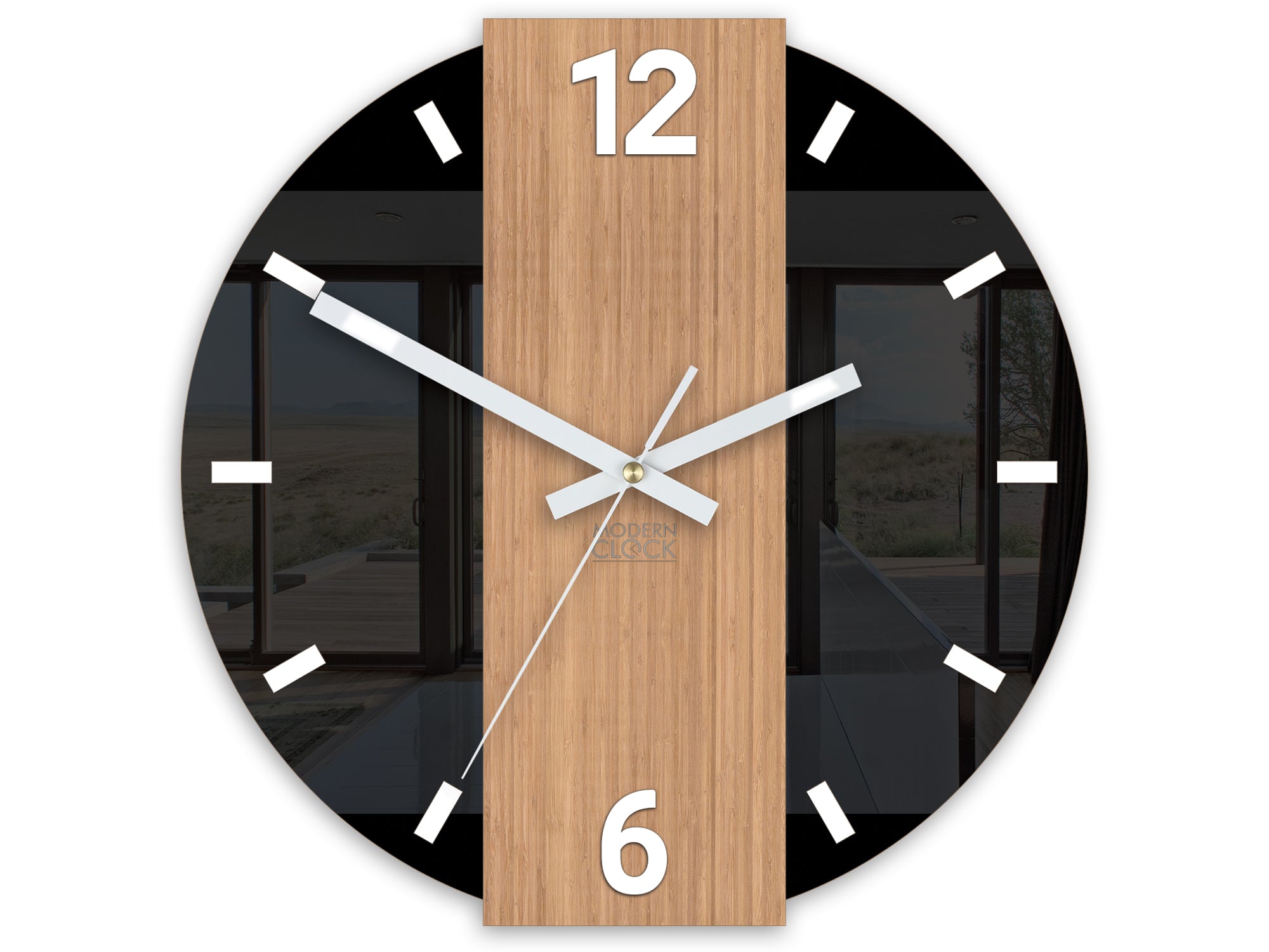 Sodobna stenska ura PRIMO Round