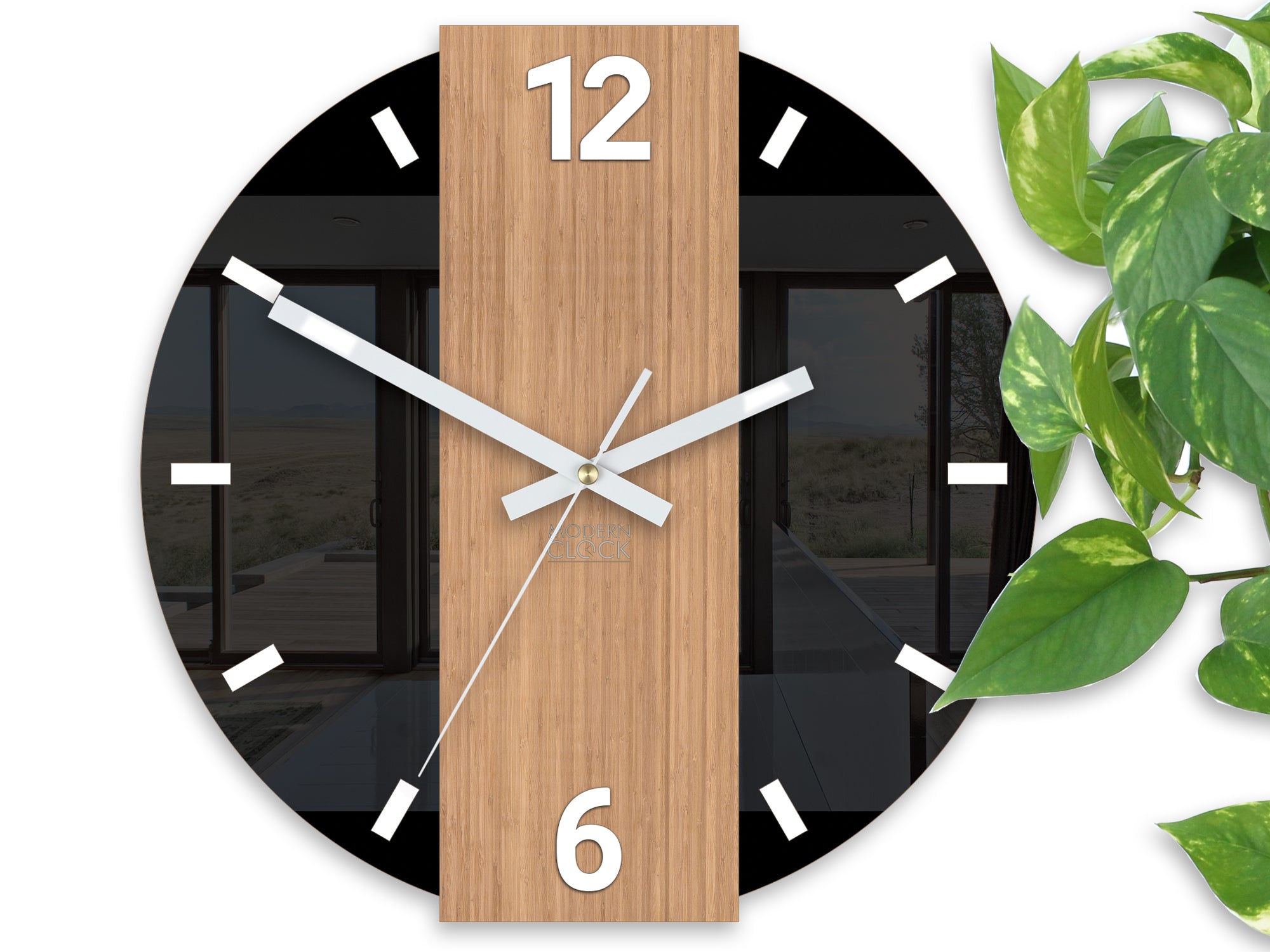 Sodobna stenska ura PRIMO Round