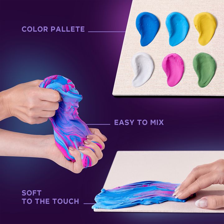 OKTO Kreativni 3D set Vodne lilije 30 x 40 cm