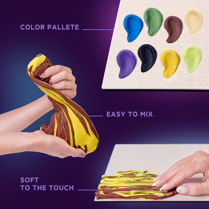 OKTO Kreativni 3D set Poljub 30 x 40 cm