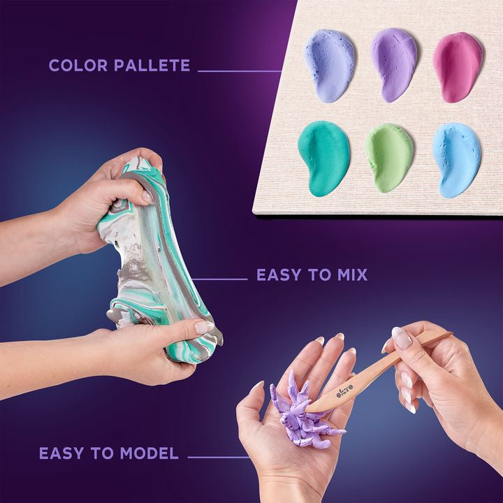 OKTO Set za modeliranje sukulentov 21 x 21 cm