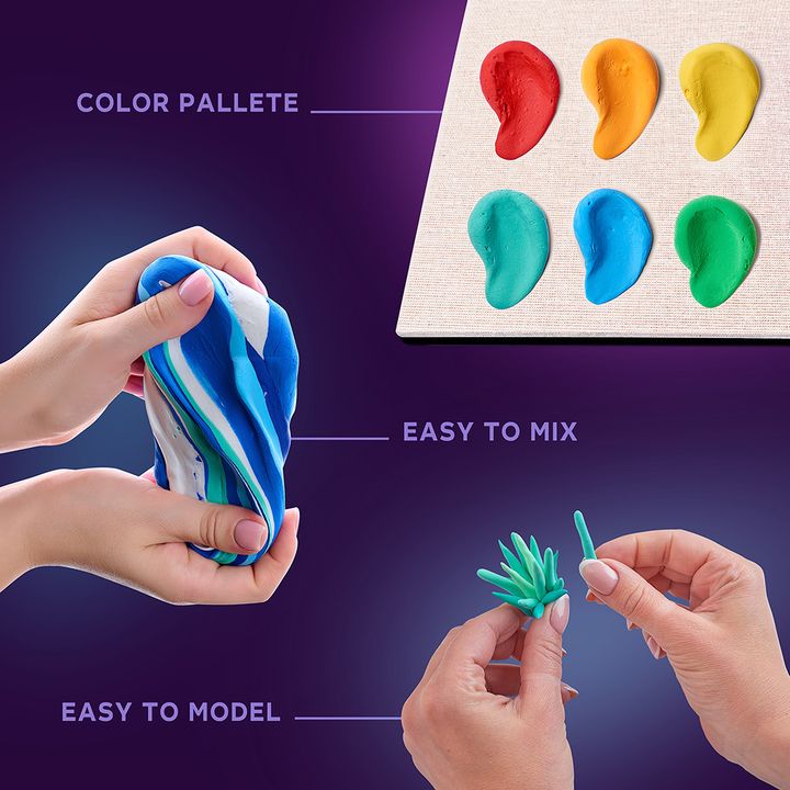 OKTO Modelarski komplet v lesenem okvirju