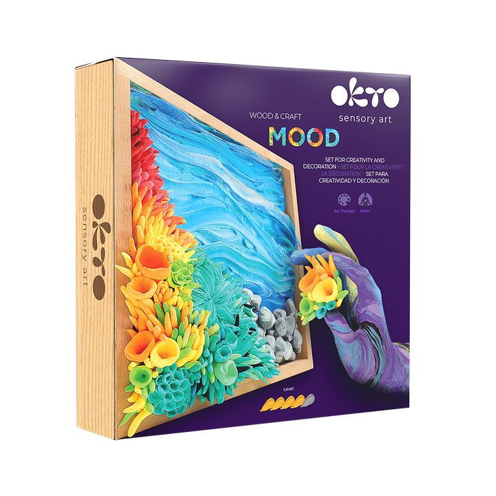 OKTO Modelarski komplet v lesenem okvirju