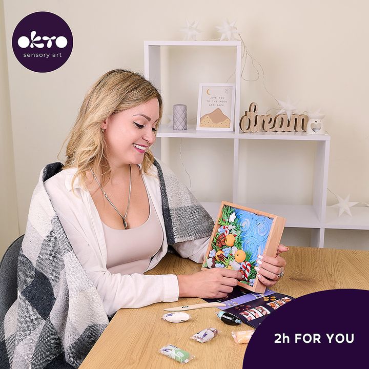 Komplet za modeliranje OKTO v lesenem okvirju