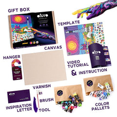 OKTO Creative 3D Set Park Guell v Barceloni 30 x 40 cm