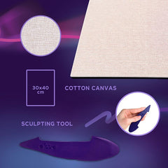 OKTO Creative 3D Set Park Guell v Barceloni 30 x 40 cm