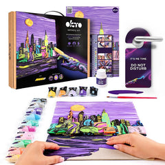 OKTO Creative 3D Set Skyline New York 30 x 40 cm