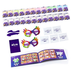 OKTO kreativni samoporjavitveni set 24 pastelnih odtenkov