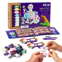 OKTO kreativni samoporjavitveni set 24 pastelnih odtenkov - slika 3