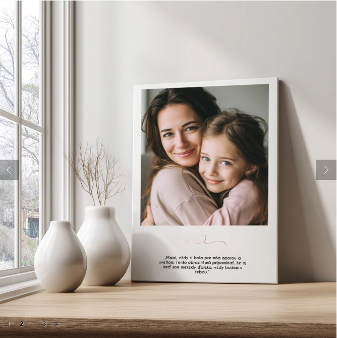 Personalizirana slika iz fotografije s citatom | Papilora