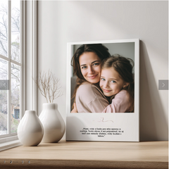 Personalizirana slika iz fotografije s citatom | Papilora