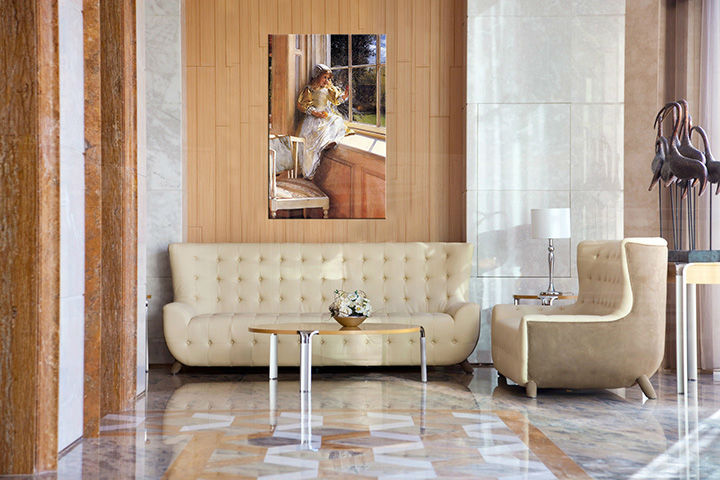 Platno s tiskom SONČNO SIJAJ - Lawrence Alma-Tadema | različne velikosti