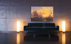 Slika na platnu Svež vetrič SANDY HOOK - William Bradford REP021