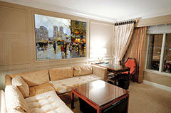 Slika na platnu PLACE SAINT-MICHEL ET NOTRE DAME - Edouard Leon Cortes REP027