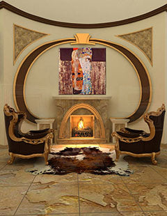 Slika na platnu TRI OBDOBJA ŽENSKEGA ŽIVLJENJA - Gustav Klimt REP039