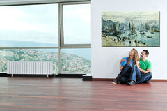 Slika na platnu RIBIŠKE ČOLNE LEAVED LE HAVRE - Claude Monet REP0 - slika 2