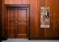 Slika na platnu FLIRT - Alfons Mucha REP098