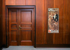 Slika na platnu FLIRT - Alfons Mucha