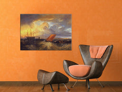Slika na platnu SHEERNESS VISTA DAL NORE - William Turner - slika 2