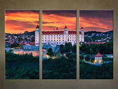 HD Slikanje sten 3 deli SLOVAŠKA SK009C3