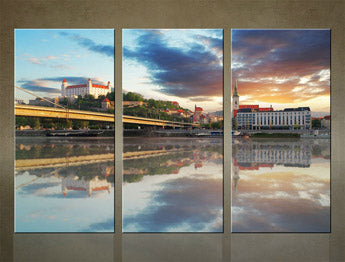 HD Slikanje sten 3 deli SLOVAŠKA SK021C3