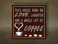 Stenska umetnost z besedilom TEX032O1