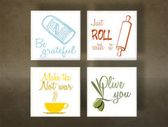 Stenska umetnost z besedilom TEX039C4