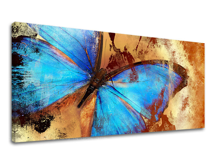 PANORAMA ABSTRAKT stenska slika Popust 60% 50X100 cm