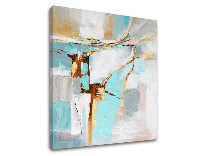 Slika na platnu ABSTRAKT Popust 60 % 70X70 cm