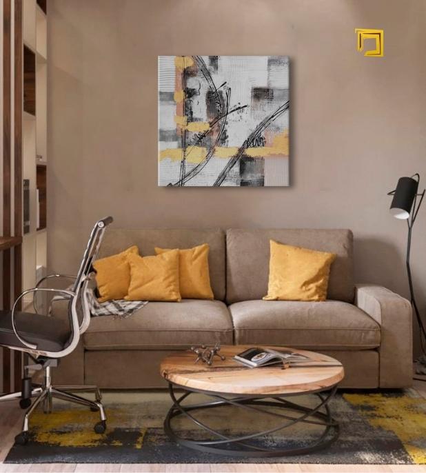 Slika na platnu ABSTRAKT 50x50 cm