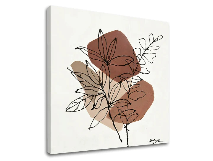 Slika na platnu LEAVES Discount 40 % 60X60 cm