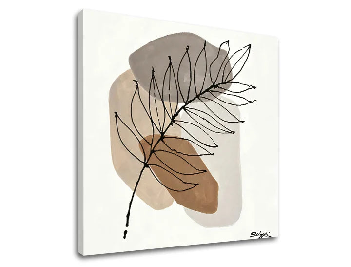 Slika na platnu LEAVES Discount 40 % 60X60 cm