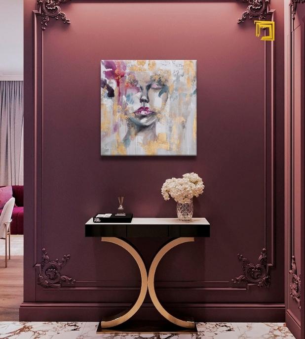 Slika na platnu Ženska Popust 60 % 50X50 cm