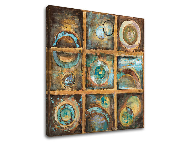 Slika na platnu ABSTRAKT 80x80 cm